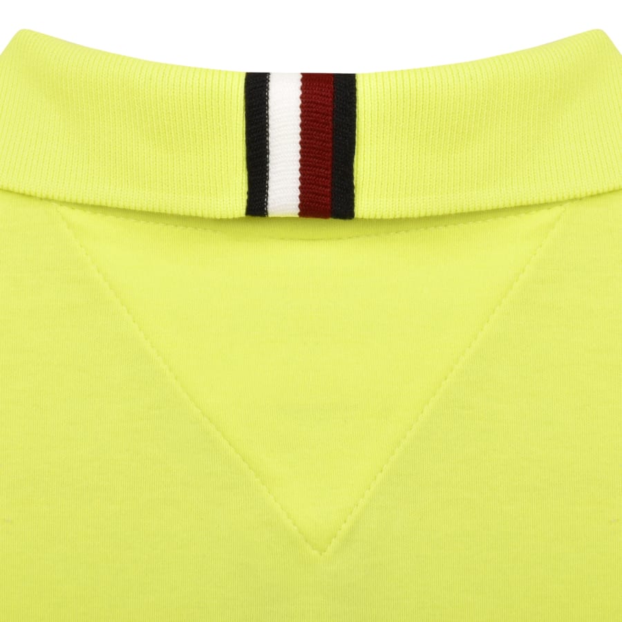 Tommy hilfiger yellow polo t shirt top